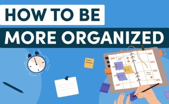 Ways to stay organized at work