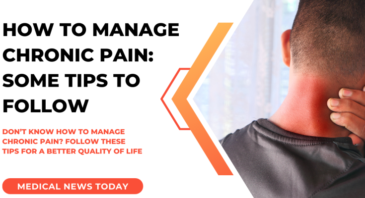 how to manage chronic pain